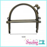FRAME - ROUND-METAL-10CM (BRONZE)